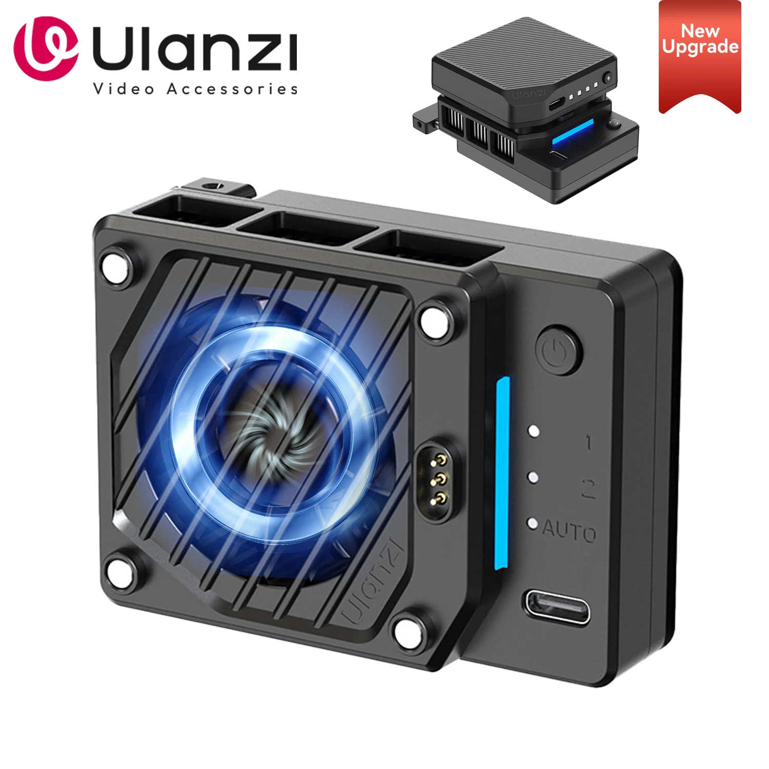 Ulanzi CU01 Camera Cooler Live Streaming Cooling Fan High