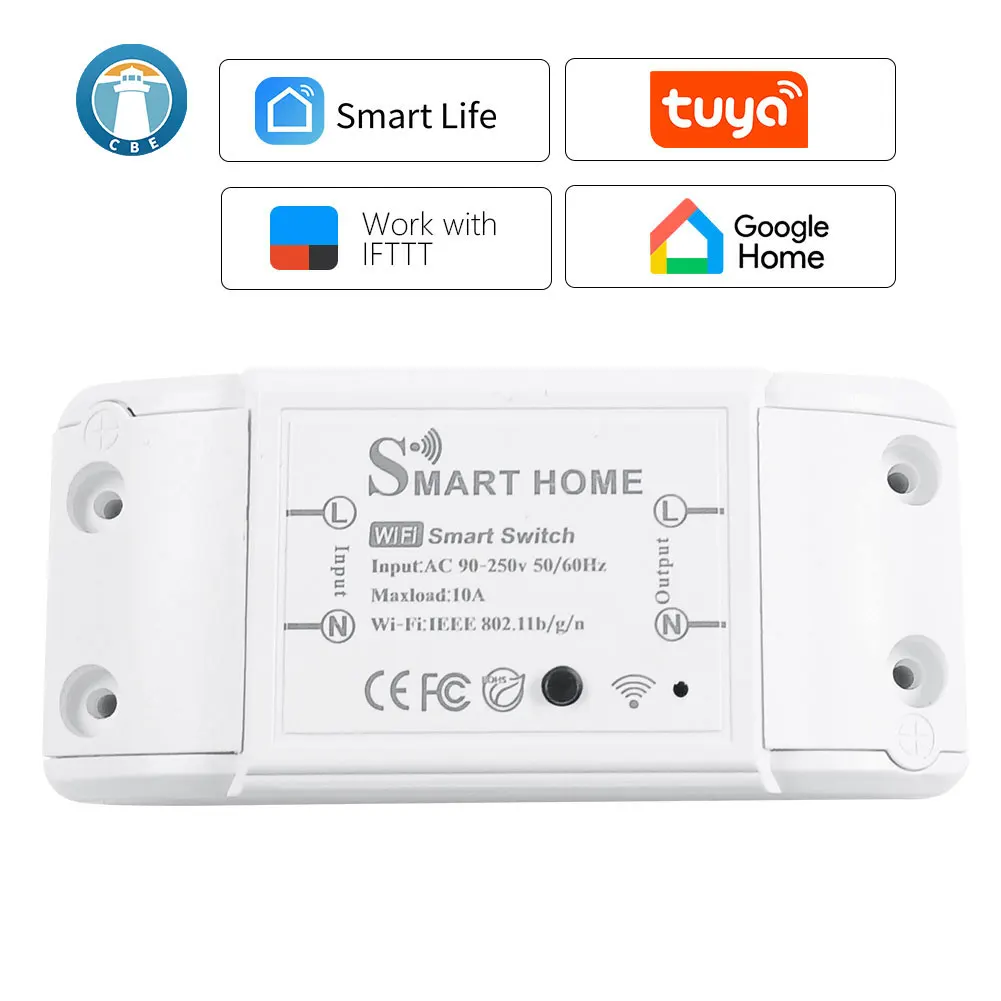 Tuya 16a Smart Wall Outlet Combo, Smart Wifi Light Switch, Smart Life App  Remore Control Wifi Socket Work With Alexa,google Home - Electrical Sockets  - AliExpress