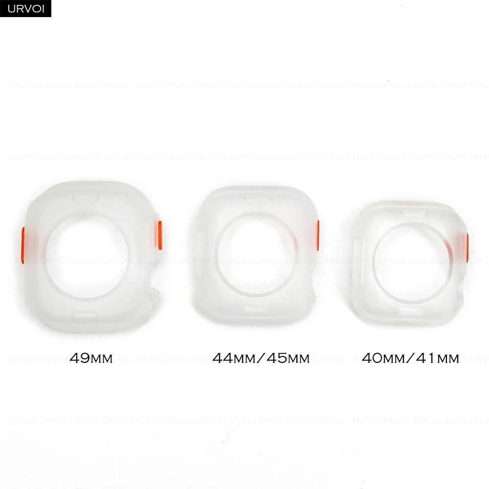 Apple Watch Case Watch Protective Case TPU Protective Case Bumper Protective Case For Apple Watch Ultra 2 1 series 10 9 8 7 6 5 4 42 46mm