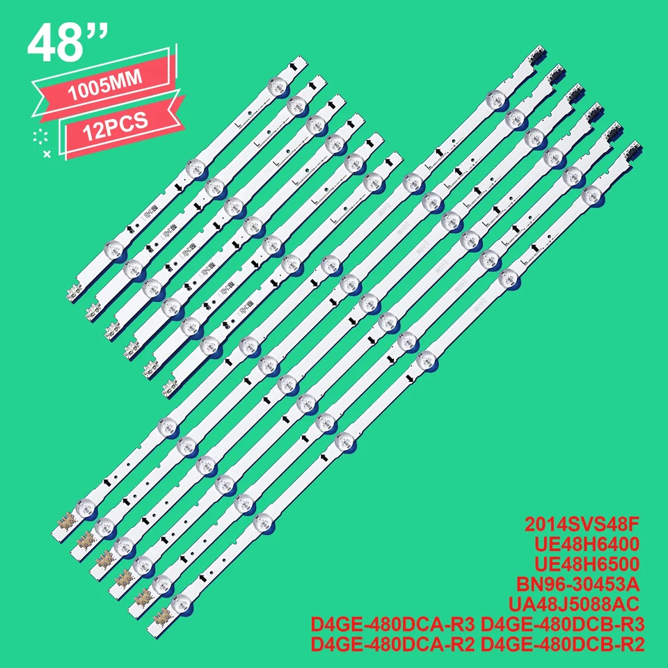 Amazon.co.jp: LED バックライトストリップシャープ LC-50LE440U LC-50LE442U V500H1-LS5-TREM4  V500H1-LS5-TLEM4 V500H1-LS5-TREM6 V500H1-LS5-TLEM6 : 産業・研究開発用品 LEDバックライトストリップ 9ランプ UE48H5070 UE48H5515 UE48H5510 UE48H5040 UE48H5