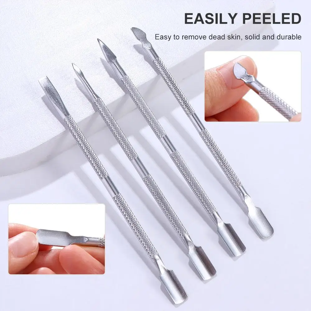 

Double Head Nail Cleaning Tools Cuticle Remover Nail Cuticle Pusher Dead Skin Pusher Manicure Accessories Nail Art Files