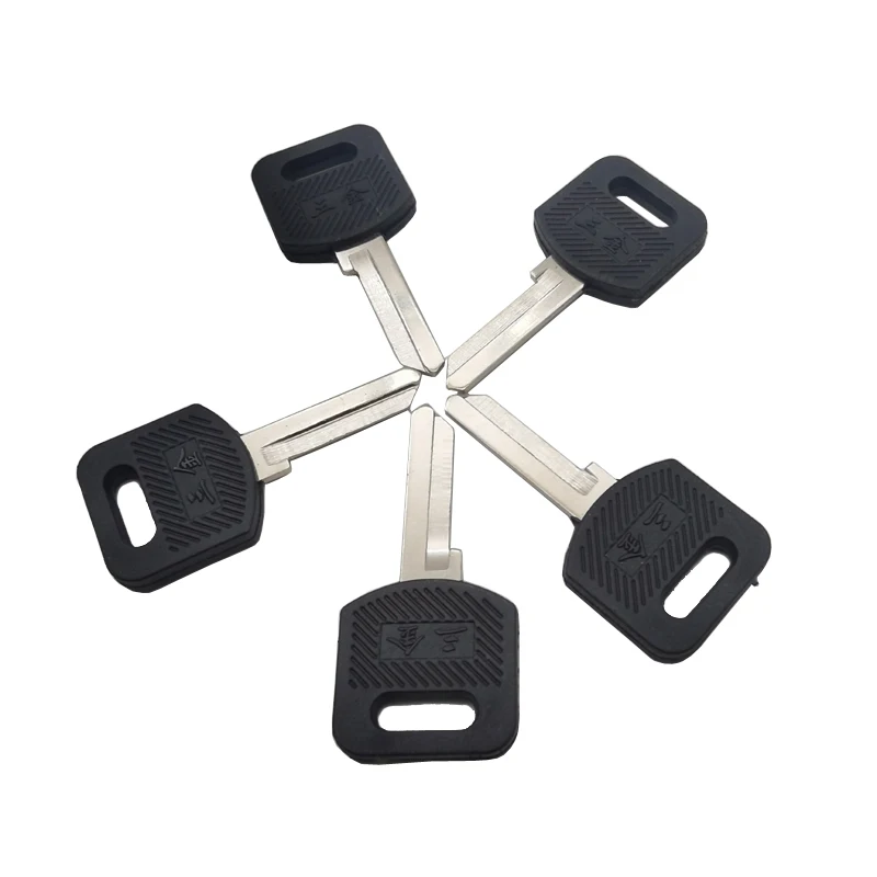 50pcs JS A110 for No.9 boss table key blank drawer lock key blank iron cabinet Iron suitcase material
