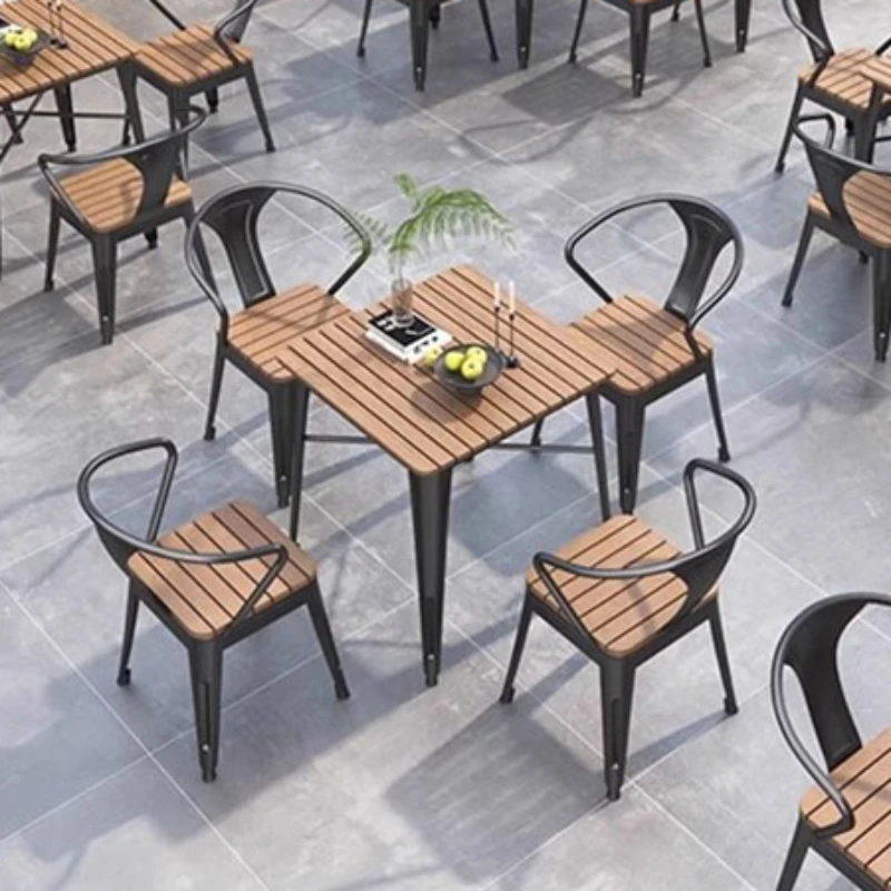 

Metal Wood Coffee Table DiningCircle Living Room Round Tables Nordic Minimalist Basses Modern Muebles Garden Furniture Sets