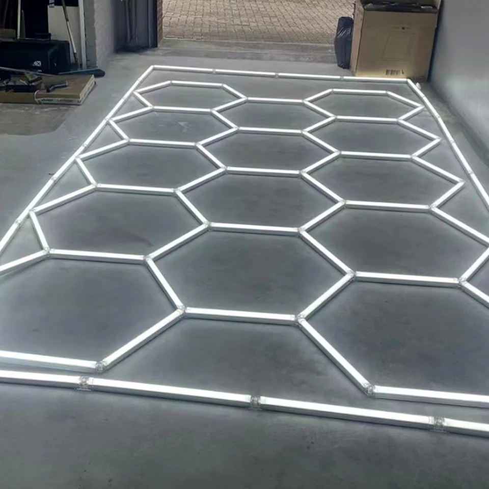 限定価格！ハニカムライト　5連仕様　新品未使用です 楽天市場】ガレージ DIY 次世代 LEDライト 【 HEXAED ヘキサイド
