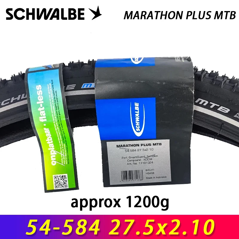 シュワルベ オリジナル マラソン プラス MTB 26x2.10/27.5x2.1/27.5x2