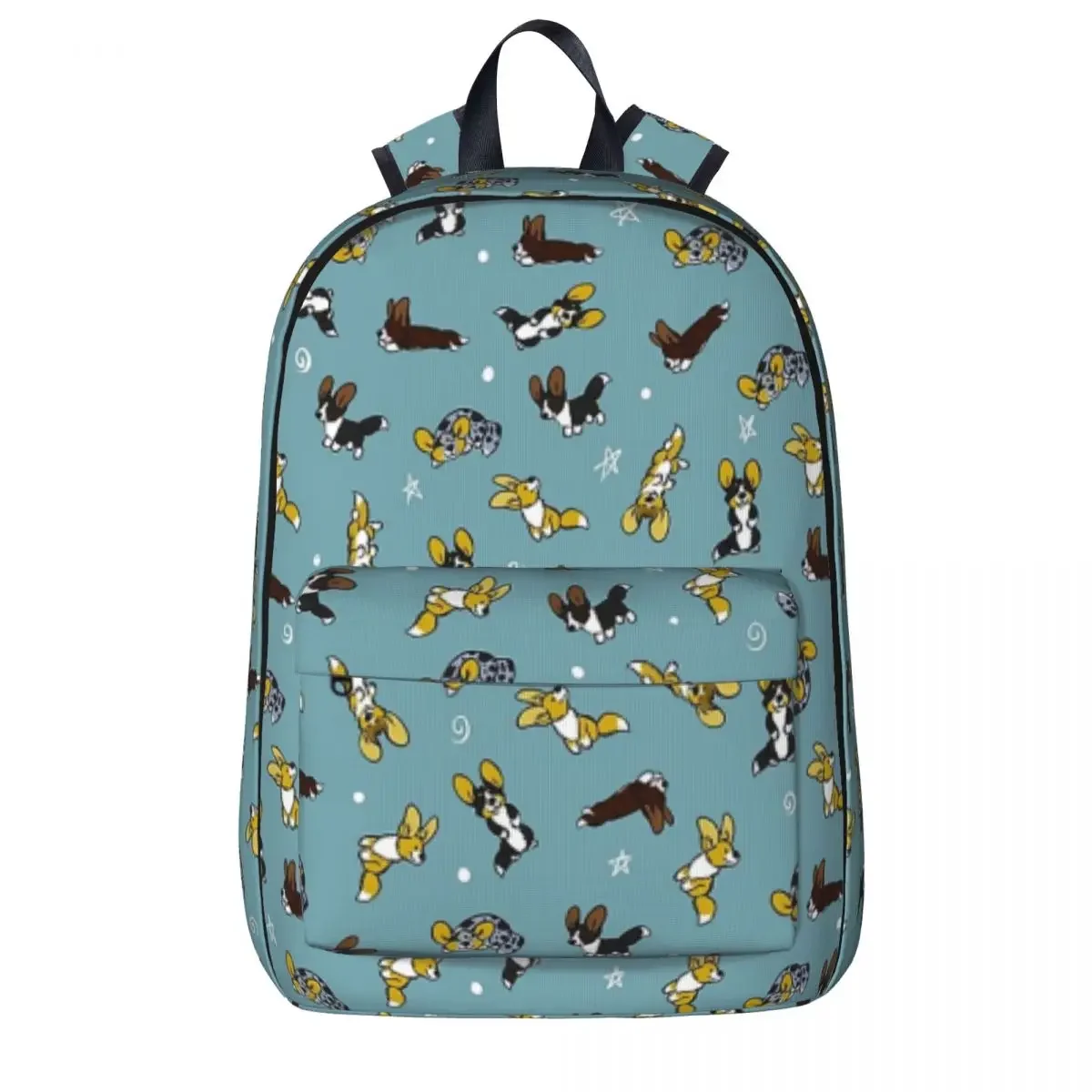 

Из изображением собаки породы Вельш-корги-кардиган рюкзаки для рисования, вместительная Студенческая сумка для книг, сумка на плечо, рюкзак для ноутбука, дорожный рюкзак, школьная сумка