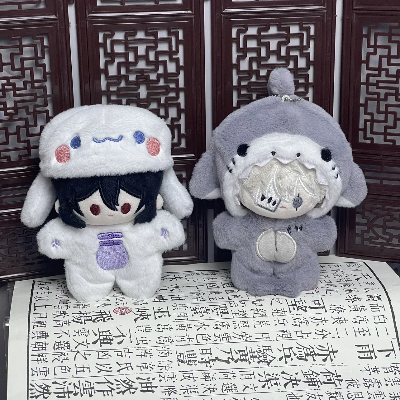 

Anime Bungo Stray Dogs Fyodor Dostoyevsky Nikolai Vasilievich 10cm Cute Mini Starfish Body Plush Stuffed Cosplay Pillow Gift