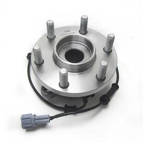 2PCS Front Wheel Hub Assy for Nissan Navara D40 Frontier Pathfinder 2005-2010 40202-EA300 40202-4X01A
