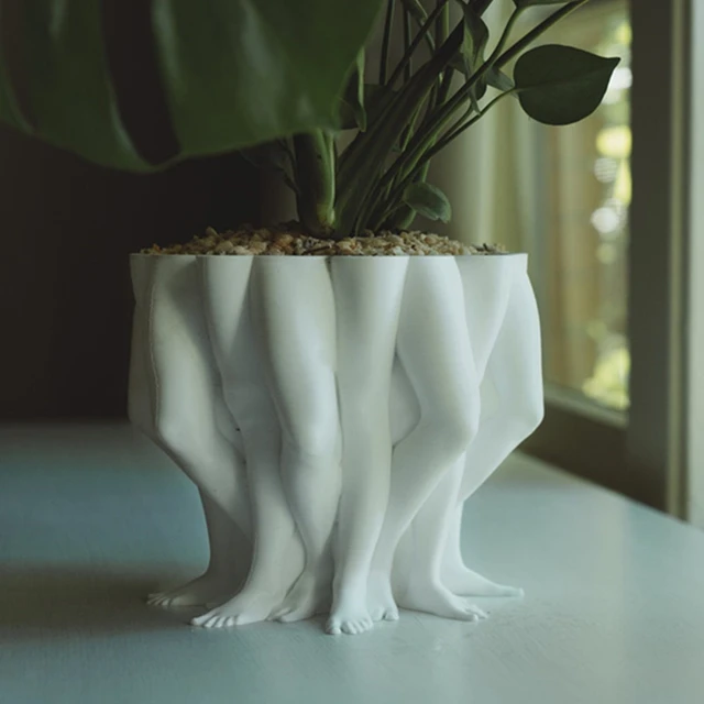 3D Printed PolyLeg Planter Multi Legs Planter Unique Home Decor ...