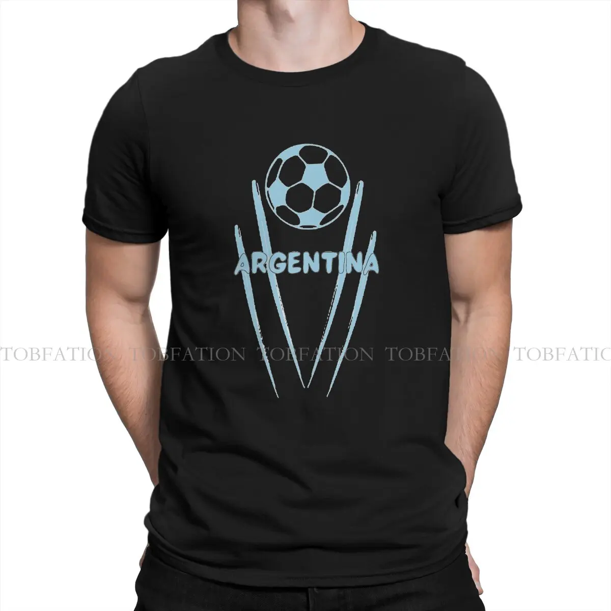 Argentina 10 Football T Shirt Uomo Ofertas Large Ofertas Tshirt Cotton Graphic Homme