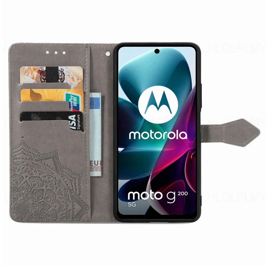 Floral Leather Wallet Flip Cover – Stylish and Elegant Design