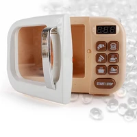 Ensemble de jeu de cuisine pour enfants, jouets d'imitation, four à micro-ondes miniature électrique, jouets éducatifs, cadeau pour filles 6