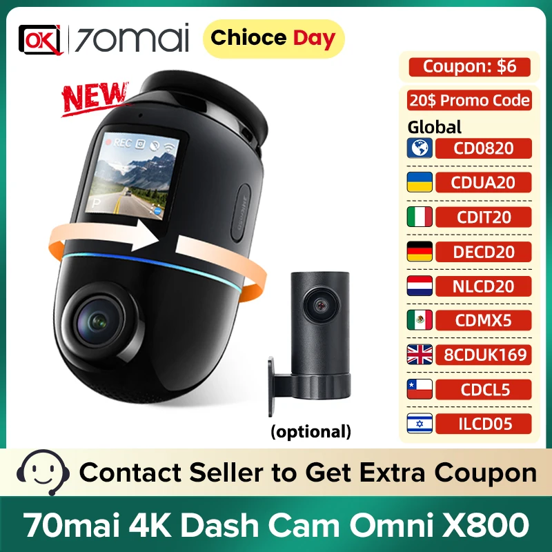 アクセサリー 70mai Dash Cam Omni 32GB 楽天市場】送料無料 70mai Dash Cam Omni 32GB 前後左右360度