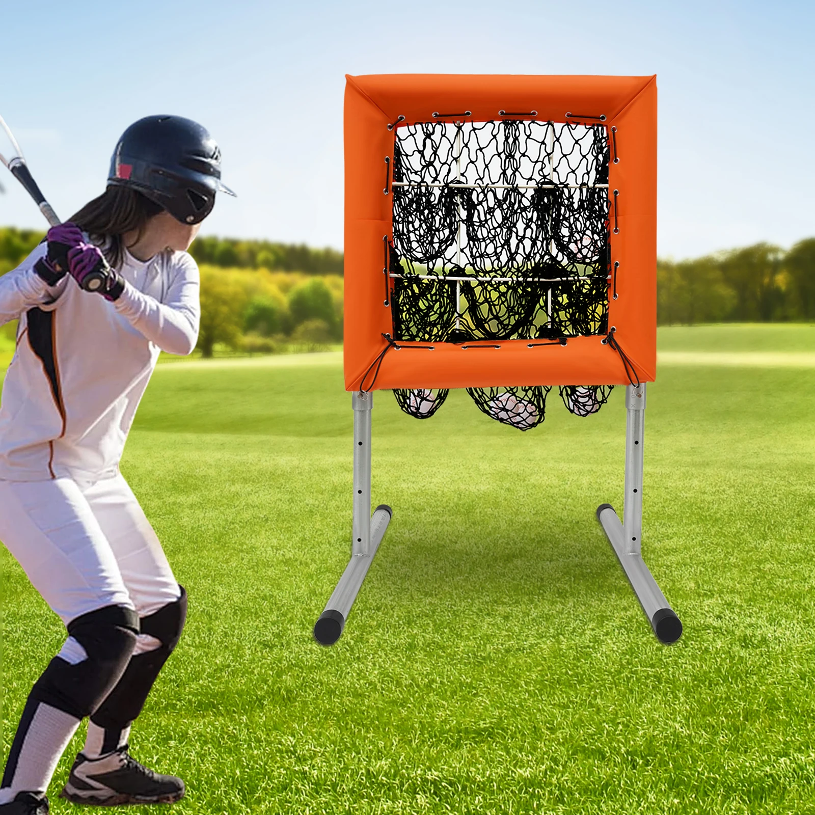 Baseball Training Equipment for Hitting Pitching Practice Baseball Training Net