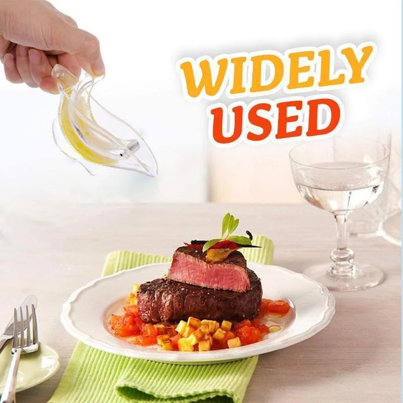 Manual Juice Squeezer Acrylic Lemon Clip Hand Pressure Juicer Pomegranate Orange Lemon Sugar Juice Kitchen Bar Fruit Tool