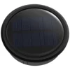 1 Pack Big Solar Light Replacement Top for Outdoor Hanging Lanterns, More Powerful More Energy Efficient 3