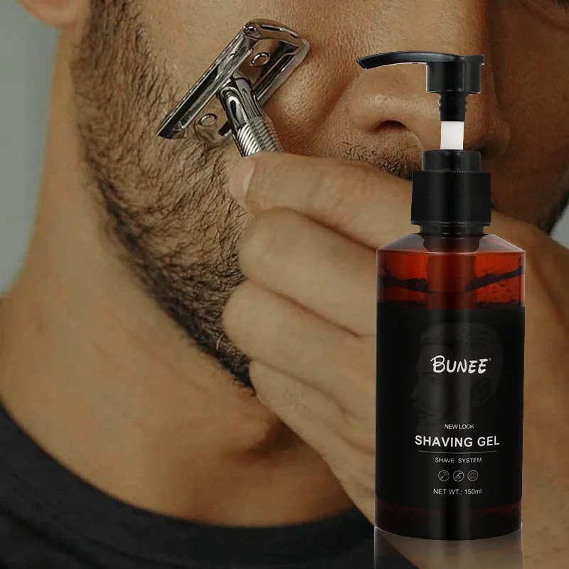 Shaving gel foam Men 150ml Glycerol styling softening refreshing beard