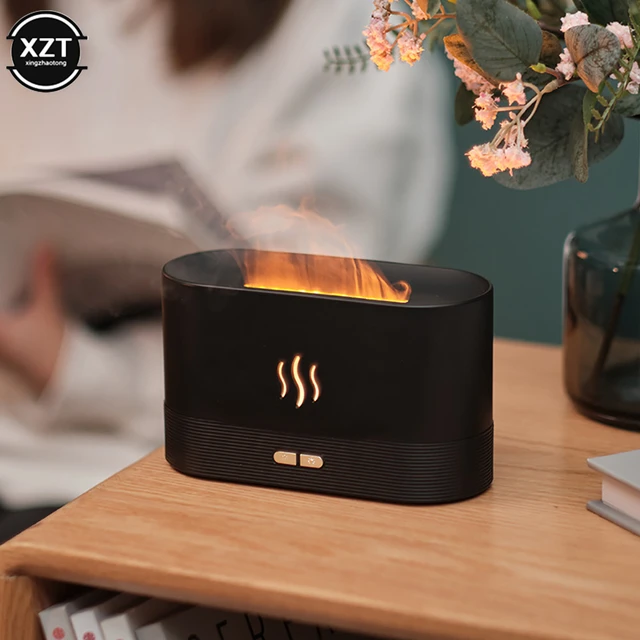 Flamme Aroma Diffuseur Humidificateur Flamme  Humidificateur Diffuseur  Huile Essentielle-Nouvel Arôme-Aliexpress