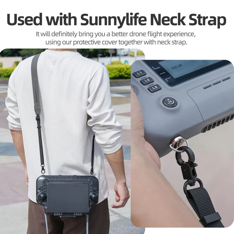 2in1 Sunshade Protective Cover for RC Plus 2 Adjustable Angle Remote Controller Sun Visor Quick Release for RC Plus 2 Accessorie