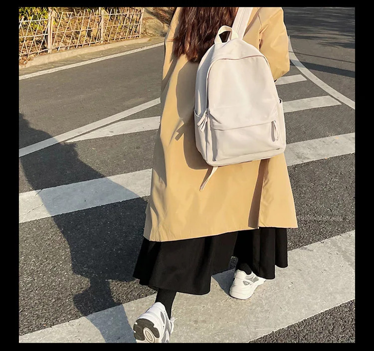 Fashion Backpack Canvas Women Backpack Anti-theft Shoulder Bag New School Bag For Teenager Girls School Backapck Female Stylish Backpacks cheap