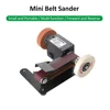 250W Mini Belt Sander Electric Bench Grinder Sanding Polisher Machine 7 Speed Adjustable for DIY Woodworking Knife Sharpener 6