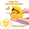 Ducks for Cars - Rubber Duck for Dashboard of Car, Yellow Duck Car Dashboard Decorations, Squeak Ducks Car Ornaments Car Décor 4