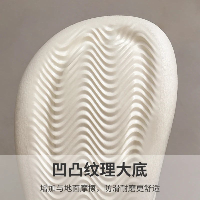 Women Beach Shoes Sandals Thick Soles Anti Slip Anti Odor Baotou Travel