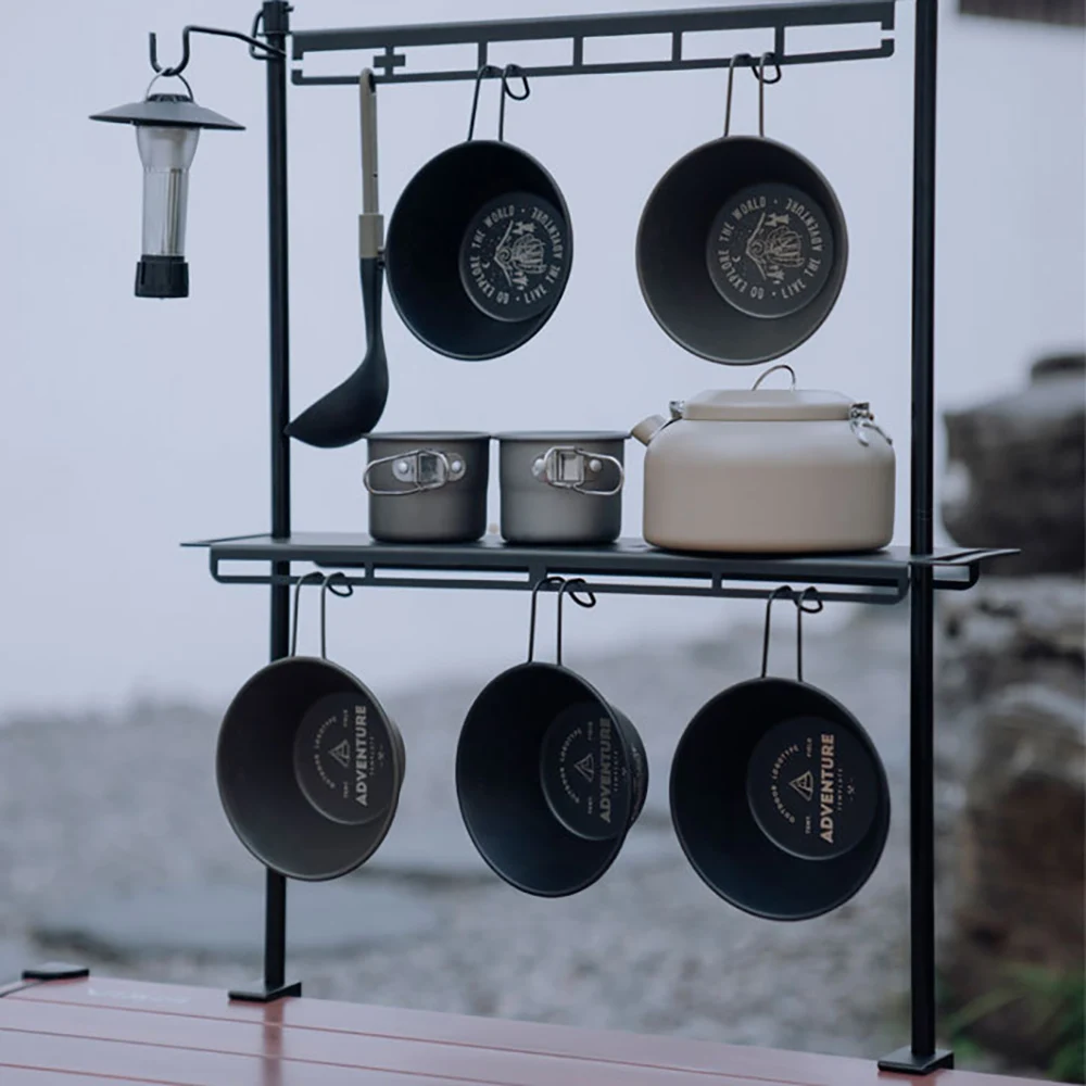 Lightweight Aluminum Detachable Camping Shelf 4