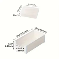 Cable Organizer Storage Box Set Durable Plastic Daily Office Supplies Sundries Charging Cord & Mobile Device Management Storage 2