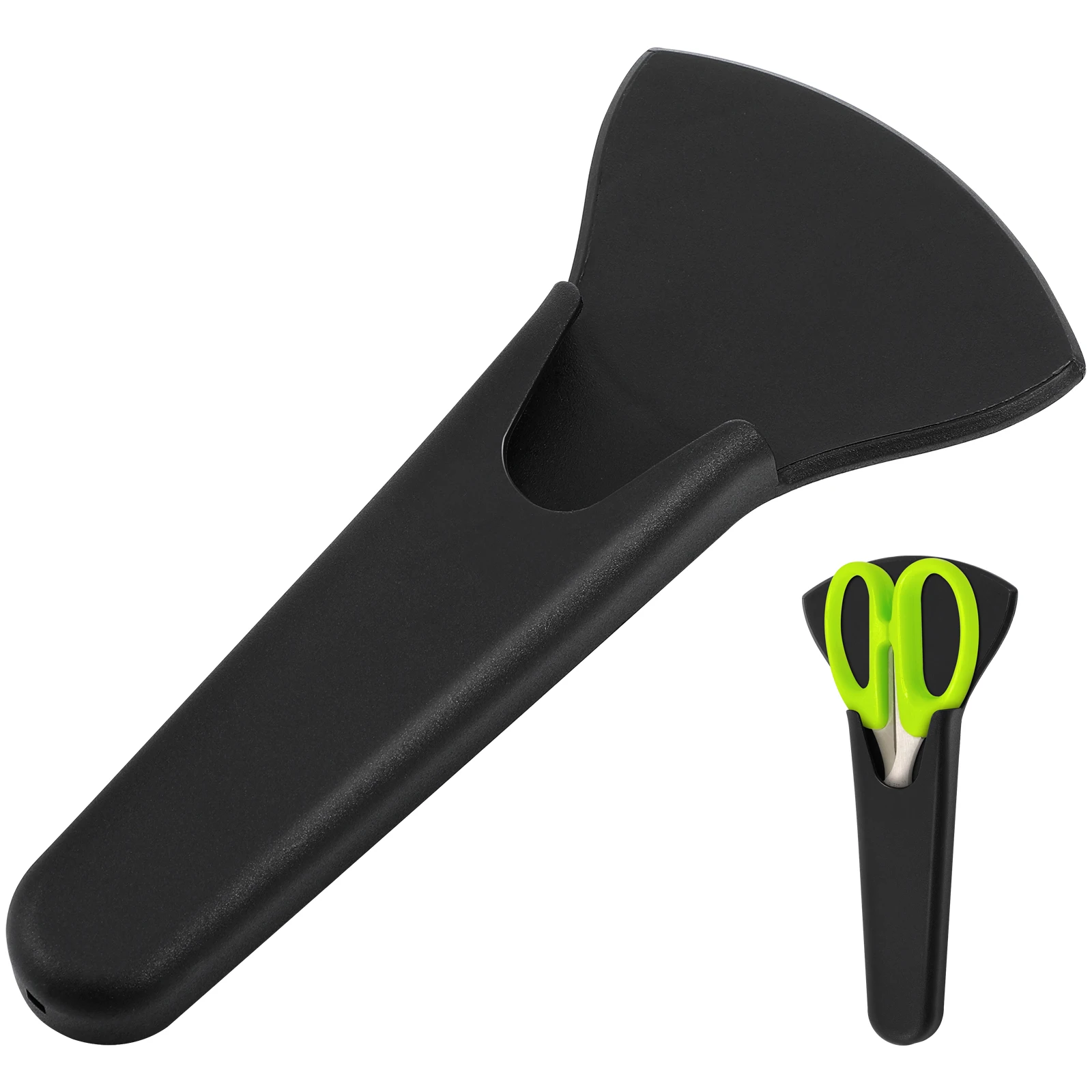 Kitchen Shears Magnetic Scissor Holder Magnetic Fridge Scissor Organizer Refrigerator Holder Black