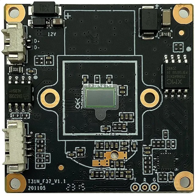 4MP Ingenic T31N+GC2083 IP Camera Module Board IRCut M12 Lens 2560*1440 Onvif MIC Audio Interface Low illumination Radiator 3
