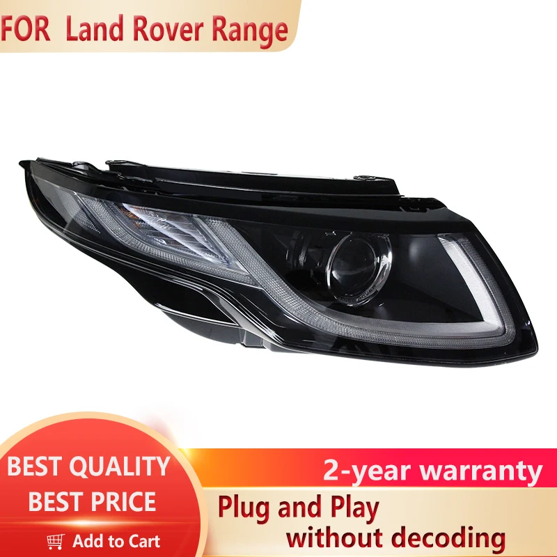 

For Land Rover Range Rover Evoque headlight 2013-2017 New Modle Auto Head Lamp Assembly Front Light