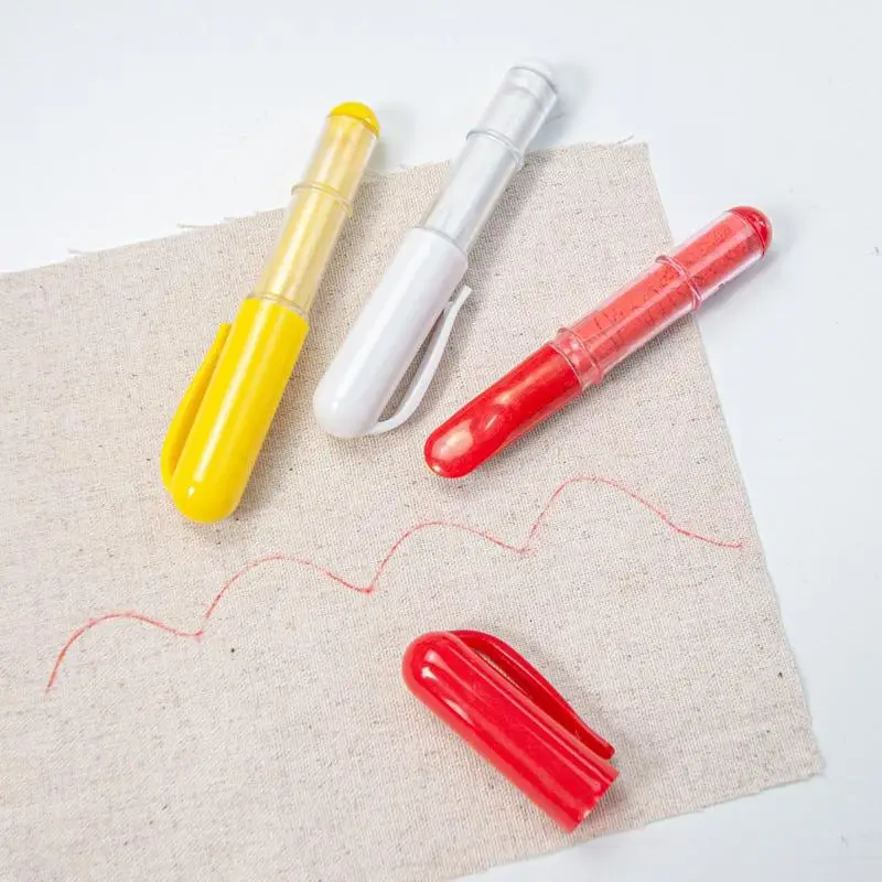 Sewing Markers For Fabric Erasable Tailor Fabric Marking Pens Sewing Fabric  Pencils Ergonomic Tailors Chalk - AliExpress