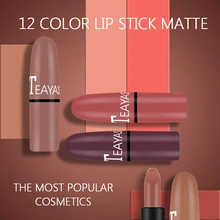 

Lipstick Velvety Set Long Lasting Nonstick Cup Not Fade Makeup Cosmetics Kit Lipsticks for Girl Women Sexy Lip Makeup Cosmetic