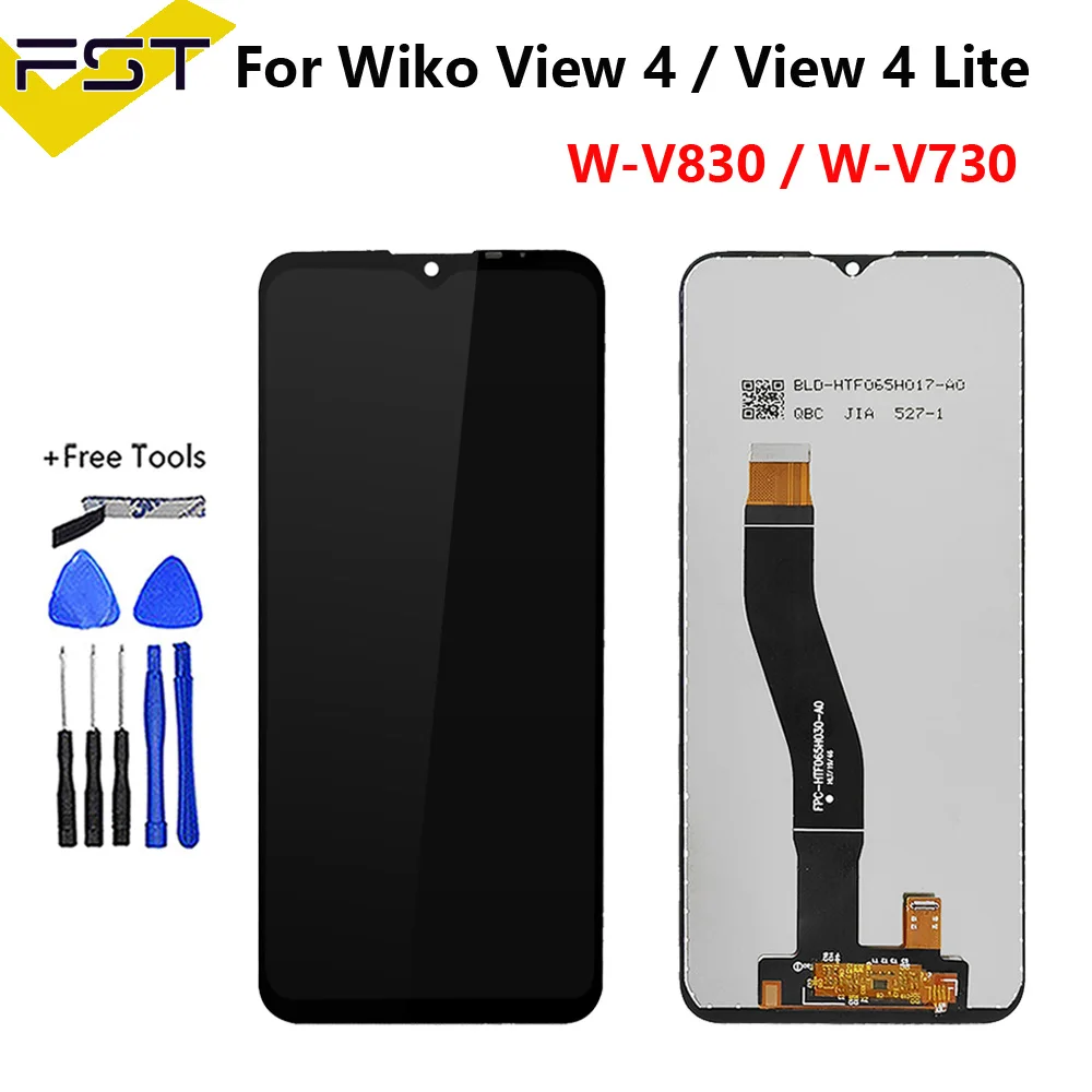 Écran LCD + Vitre Tactile Complet Pour WIKO View 4 Lite 6.52 Pouces - Bleu - Neuf Avec Garantie 1 An