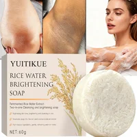 Savon éclaircissant à l'eau de riz 60g – Nettoyage en profondeur hydratant, sûr et doux pour peaux sensibles, pour le visage et tout le corps 3