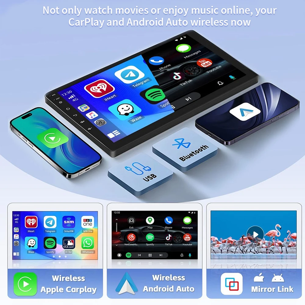 Android 16 Carplay Auto Per Chevrolet Aveo 2 Sonic T300 2011 2012 2013 2014 2015 Autoradio GPS Stereo Lettore Multimediale 2din DSP - immagine 3