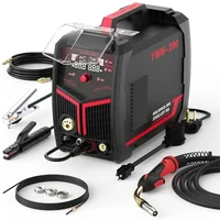 200Amp Dual Voltage Multi-process Welding Machine with MIG Flux Cord Stick Lift TIG Welder 1