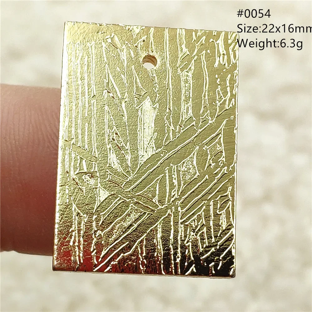 

Natural Iron Gibeon Meteorite Pendant Jewelry From Swiss Moldavite Bead Rectangle Women Men Meteorite Powerful Necklace AAAAAA
