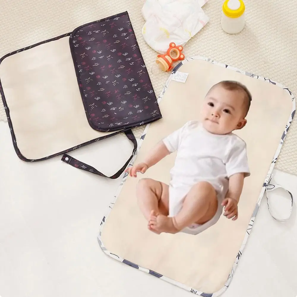 Simple Foldable Baby Changing Mat Portable Quick Change Newborn Diaper Changer Lightweight Durable Baby Diaper Sheet Toddler