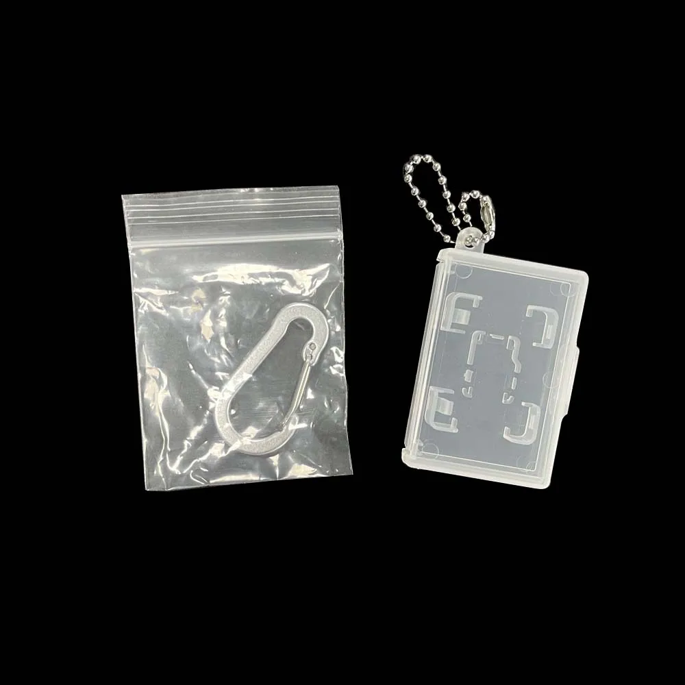 Scatola Per Carte Da Gioco Tascabile Portatile Scatola Portaoggetti Per Schede Micro Sd Tf Per Switch Oled Game Card Display Box Holder