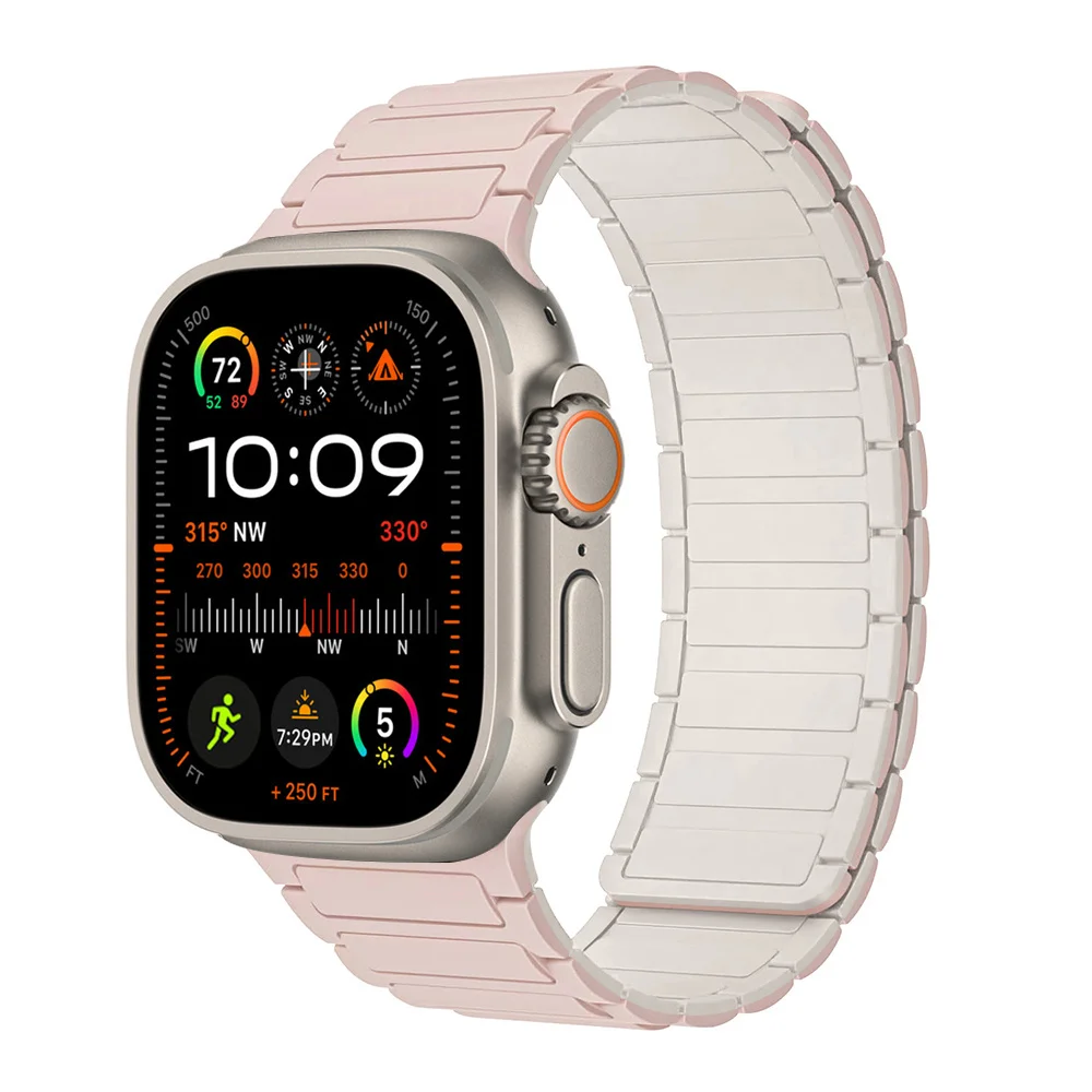 Magnetic Silicone Link Bracelet