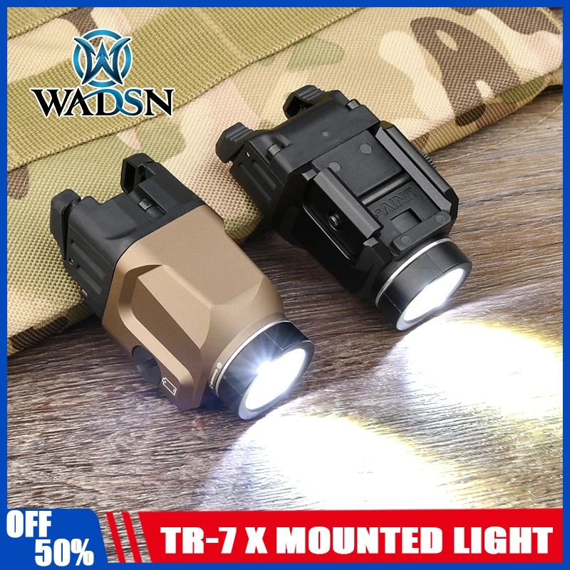 Tactical TR-7 X Mounted Light 800Lumens Hunting Airsoft