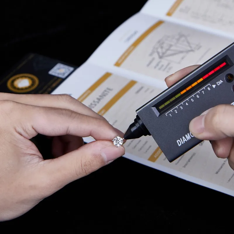 ȷο Ŭ 1.0ct 6.5mm D ÷ ̻糪Ʈ Ͱ    ̾Ƹ  ͵    