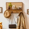Wooden Storage Shelf Distribution Box Shade Remodeling Decoration Solid Wood Electric Gate Box Home Storage Decoration 2