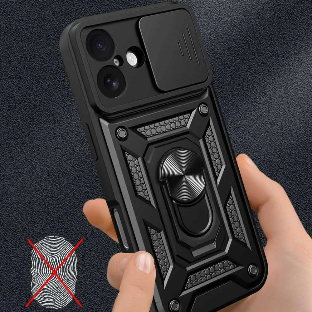 รูปสินค้า เคส iPhone พร้อมฝาปิดเลนส์กล้องแบบเลื่อน