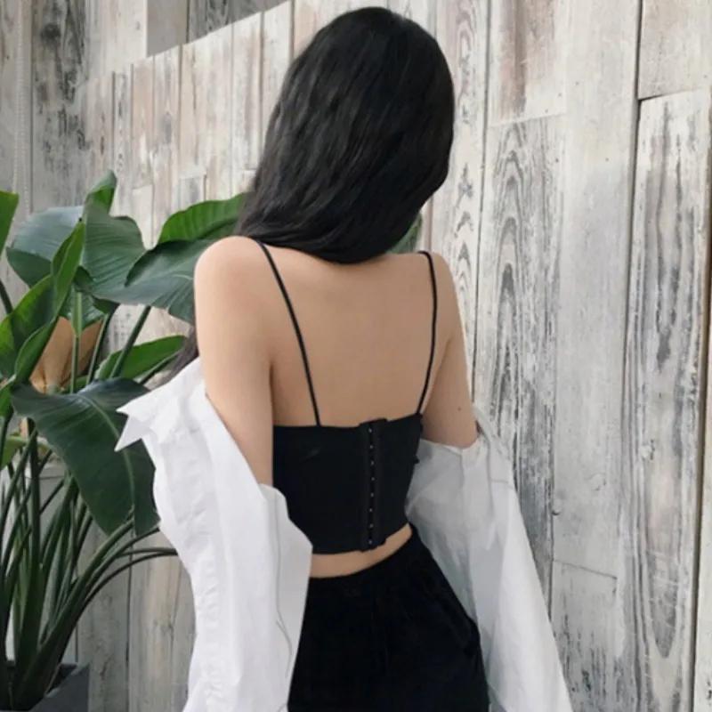 Women Tube Tops Fashion Casual Tube Chest Wrap Bandeau Underwear Wrapped Chest Strap Pad