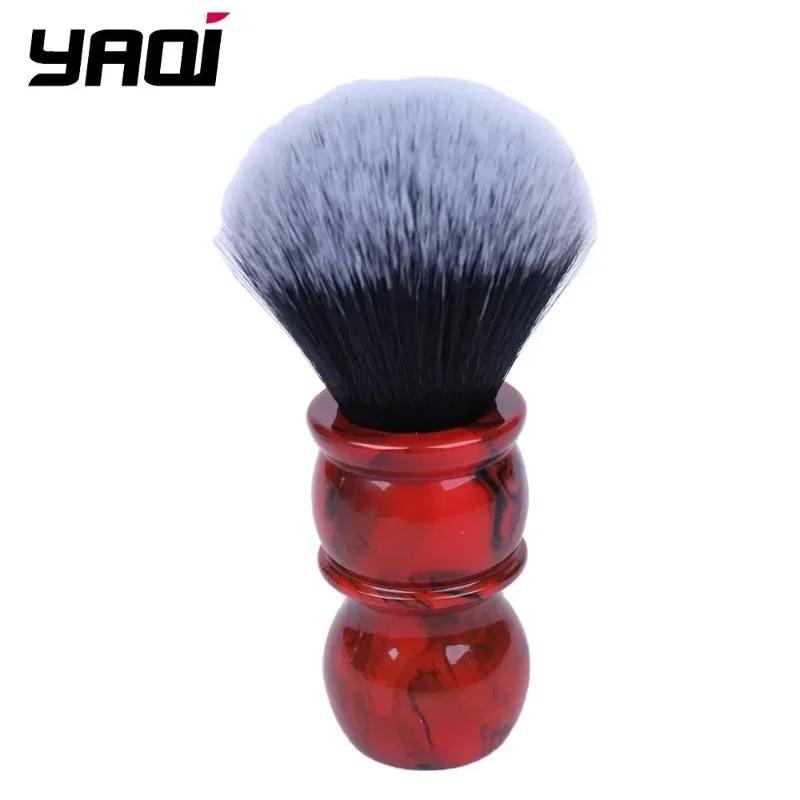 새로운 2026 YAQI 26MM 레드 마블 남성용 면도 브러쉬 턱시도 스타일, 부..