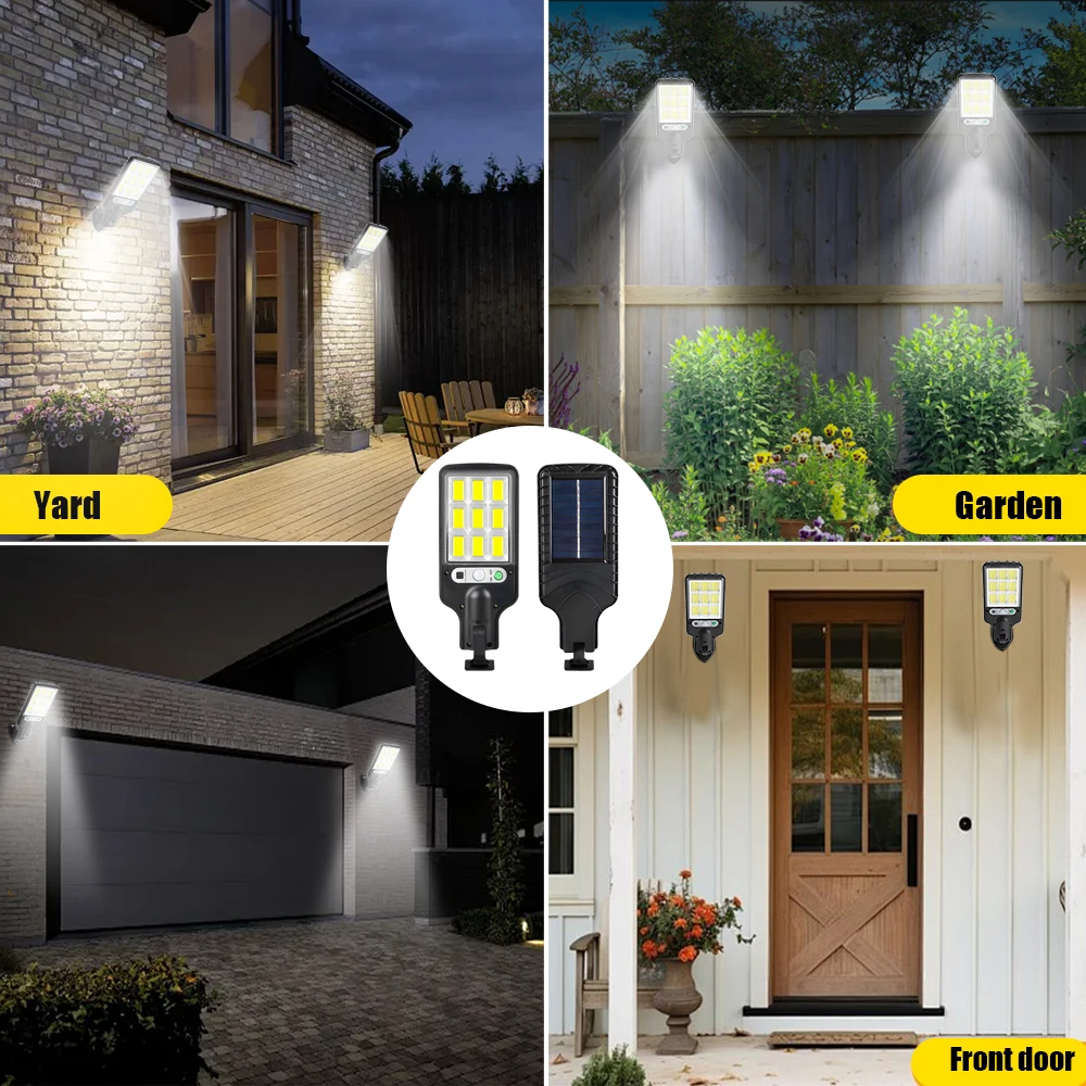 Solar Motion Sensor Wall Lights 2