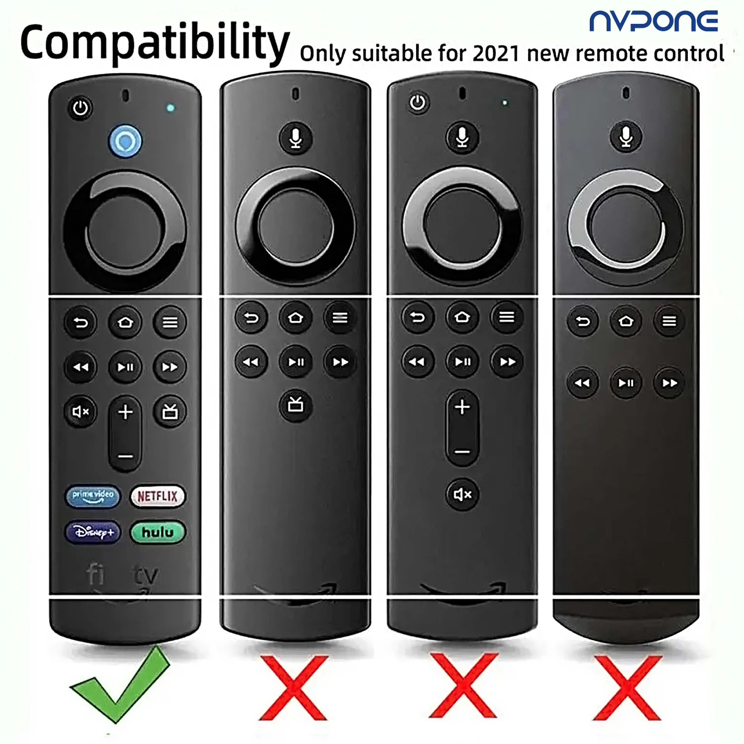 Silicone Protective Cover For Fire TV Stick Remote Control